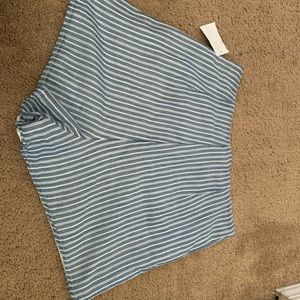 Stripped High Waisted shorts